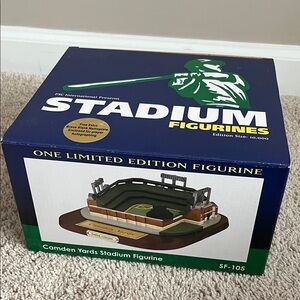 Camden Yards Baltimore Orioles Stadium Figurine PSC Int Limited Edition NIB MLB